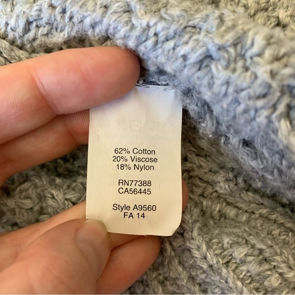 Madewell Gray Shawl Collar Cardigan Sweater - Picture 11 of 11